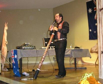 Didgeridoo on Aussie Night