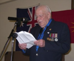 Laurie renders a WW2 diggers poem