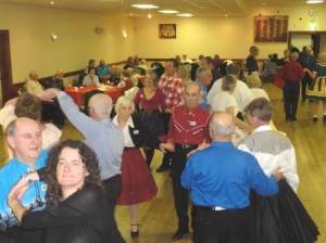 Dancing it off!