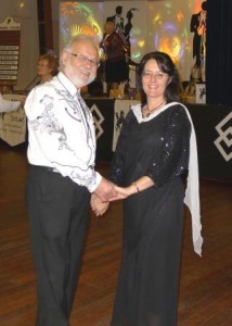 Ray Sedgeman from Victoria steals a dance